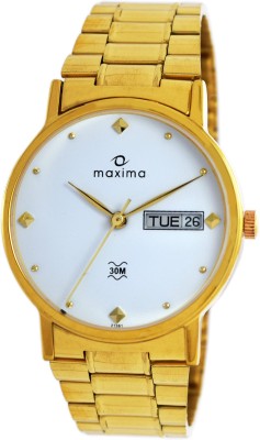 Maxima 21361CMGY Analog Watch  - For Men   Watches  (Maxima)