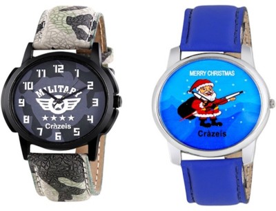 Crazeis CRWT-MC23-32 Analog Watch  - For Boys   Watches  (Crazeis)