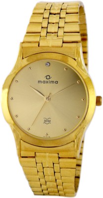 Maxima 01432CMGY Watch  - For Men   Watches  (Maxima)