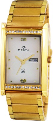 Maxima 15205CMGY Analog Watch  - For Men   Watches  (Maxima)