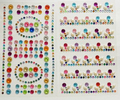 

ecaart Flat base Multicolor/MultiShape Stones for Jewellery making