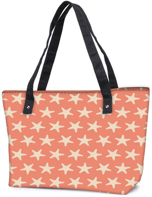 

Snoogg Pack Of 2 Multiple Stars Orange Pattern Combo Tote Shopping Grocery Bag With Coin Pencil Purse Shoulder Bag(Multicolor, 5 L)