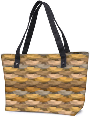

Snoogg Pack Of 2 Endless Texture In Warm Colors Combo Tote Shopping Grocery Bag With Coin Pencil Purse Shoulder Bag(Multicolor, 15 L)