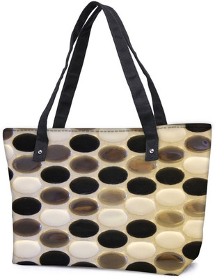 

Snoogg Pack Of 2 Multicolor Spots Combo Tote Shopping Grocery Bag With Coin Pencil Purse Shoulder Bag(Multicolor, 5 L)