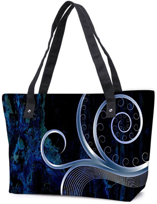 

Snoogg Pack Of 2 Design Vector Grey Combo Tote Shopping Grocery Bag With Coin Pencil Purse Shoulder Bag(Multicolor, 5 L)