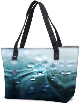 

Snoogg Pack Of 2 Pure Dew Combo Tote Shopping Grocery Bag With Coin Pencil Purse Shoulder Bag(Multicolor, 15 L)