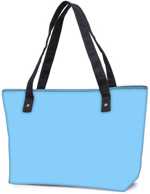 

Snoogg Pack Of 2 Plain Blue Combo Tote Shopping Grocery Bag With Coin Pencil Purse Shoulder Bag(Multicolor, 15 L)