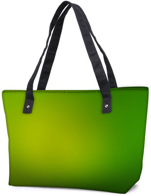 

Snoogg Pack Of 2 Leavy Green Design Combo Tote Shopping Grocery Bag With Coin Pencil Purse Shoulder Bag(Multicolor, 15 L)