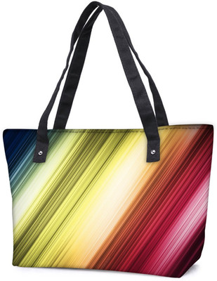 

Snoogg Pack Of 2 Minimalistic Lines Combo Tote Shopping Grocery Bag With Coin Pencil Purse Shoulder Bag(Multicolor, 15 L)