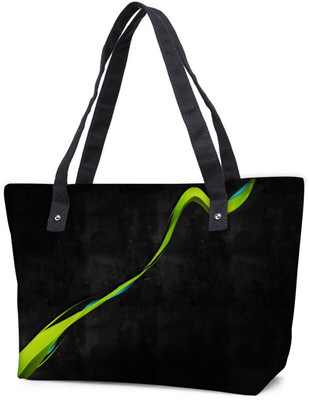 

Snoogg Pack Of 2 Green Paint Combo Tote Shopping Grocery Bag With Coin Pencil Purse Shoulder Bag(Multicolor, 5 L)