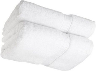

Shopping Store Cotton 450 GSM Bath Towel Set(Pack of 2, White)