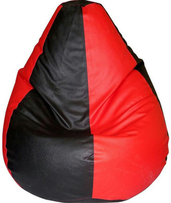 

ShopSpree XXL Bean Bag Cover (Without Beans)(Red, Black)