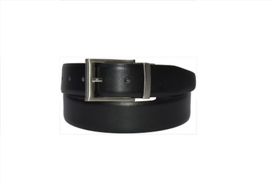 

Pellezzari Men Formal Multicolor Genuine Leather Reversible Belt, Black & brown