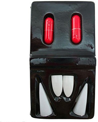 

Futaba Halloween Vampire Teeth 4Pcs Zombie Fang & 2Pcs Blood Pills