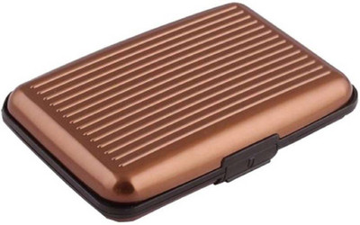 

Gencliq aluma 6 Card Holder(Set of 1, Brown)