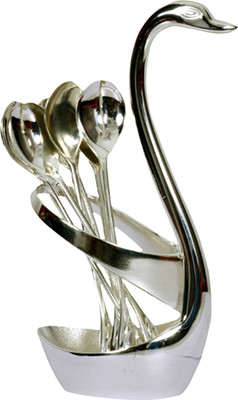 

Craft Trade Sliver Steel Swan Spoon Set Silver Plated Cutlery Set
