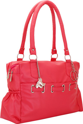 

Lady bar Shoulder Bag(Pink)