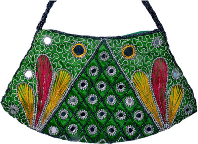 

Craft Trade Hand-held Bag(Green)