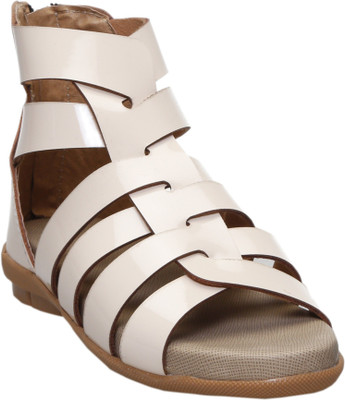 

Zappy Girls Sling Back Flats(White, Cream