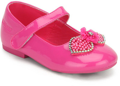 

KITTENS Girls Velcro Espadrilles(Pink, Fuschia