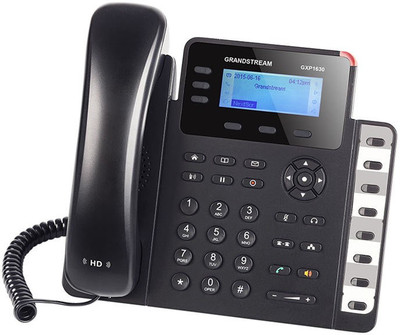 

GRANDSTREAM GXP1630 Corded Landline Phone(Black)