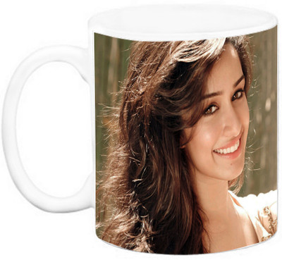 

EFW BOLLYWOOD ACTRESS - shraddha kapoor (Design 2) Ceramic Mug(325 ml), Multicolor