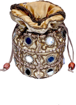 

Craft Trade Multicolor Potli(Gold)