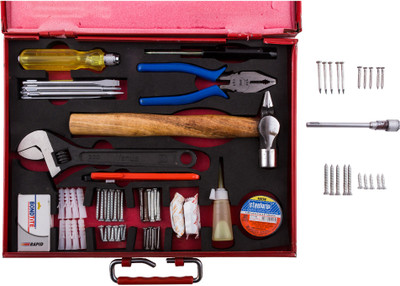 

Autofy Hand Tool Kit(14 Tools), Red
