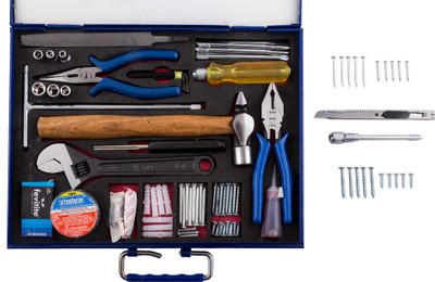 

Autofy Hand Tool Kit(18 Tools), Blue