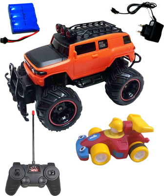 

Techhark 1:20 scale ruff and tuff off road mad racing car and racing for kids(Multicolor)
