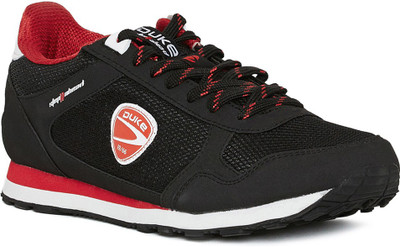 

Duke Running Shoes For Men(Multicolor, Black/red