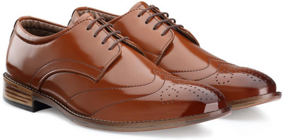 

Escaro Men's Formal Derby For Men(Brown, Tan