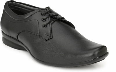 

Levanse Executive Office Wear Derby For Men(Black, Matte black