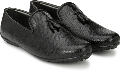 

Levanse Office Wear Casuals Corporate Casuals For Men(Black, Matte black