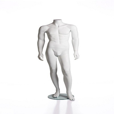 

Adams Mannequins Male Headless Mannequin Decorative Showpiece - 188.9 cm(Plastic, White)