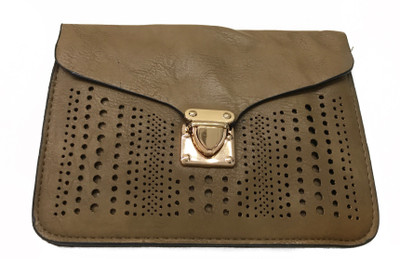 

Nirang Women Casual Brown Leatherette Sling Bag