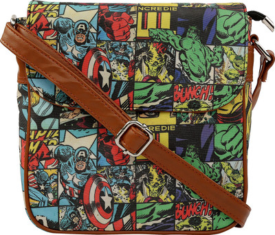 

Bombay Merch Men & Women Casual Multicolor Canvas Satchel