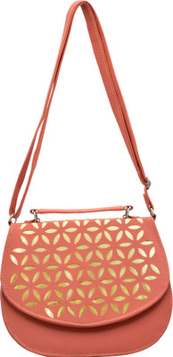 

Tap Fashion Women Casual Pink PU Sling Bag