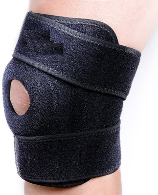 

Orthowala Knee Support Brace With Open Patella -Small- 14 -17 Inch Knee Support (, Black