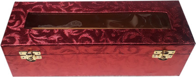 

Bonanza Bangle & Jewelry Vanity Box(Red)