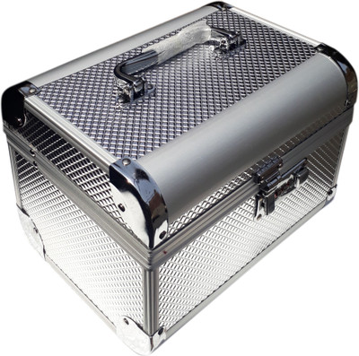 

Bonanza Cosmetic & Jewelry Vanity Box(Silver)