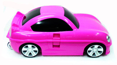 

Emob Multifunctional Kids Porsche Car Shape Travel Case Plus Fun Model Pull along Trolley - Pink(Multicolor)