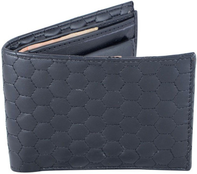 

Holboro Men Black Artificial Leather Wallet(3 Card Slots)