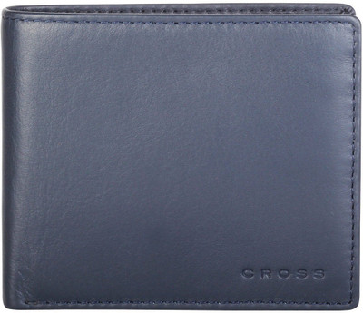 

Cross Men Blue Genuine Leather Wallet(8 Card Slots)
