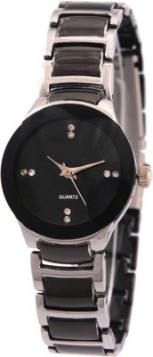 Shivam Retail Silver Black Casual And Party Wear Analog Watch  - For Women   Watches  (Shivam Retail)