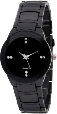 Shivam Retail SR Professional Look Full Black Analog Watch  - For Women   Watches  (Shivam Retail)