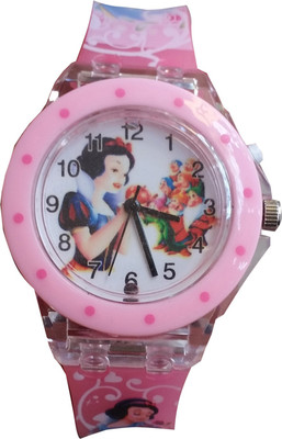 

SS Traders Cute SNow white seven colors Watch - For Girls