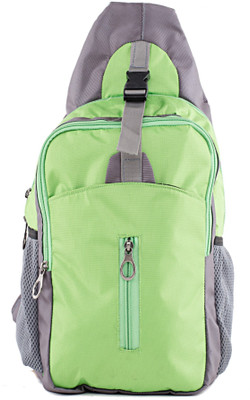

TT BAGS Backpack 2.5 L Laptop Backpack(Green, Grey)