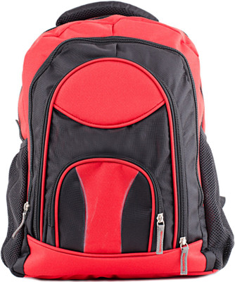 

TT BAGS Backpack 2.5 L Laptop Backpack(Red, Black), Black;red