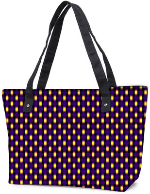 

Snoogg Pack Of 2 Blurry Pattern Combo Tote Shopping Grocery Bag With Coin Pencil Purse Shoulder Bag(Multicolor, 15 L)